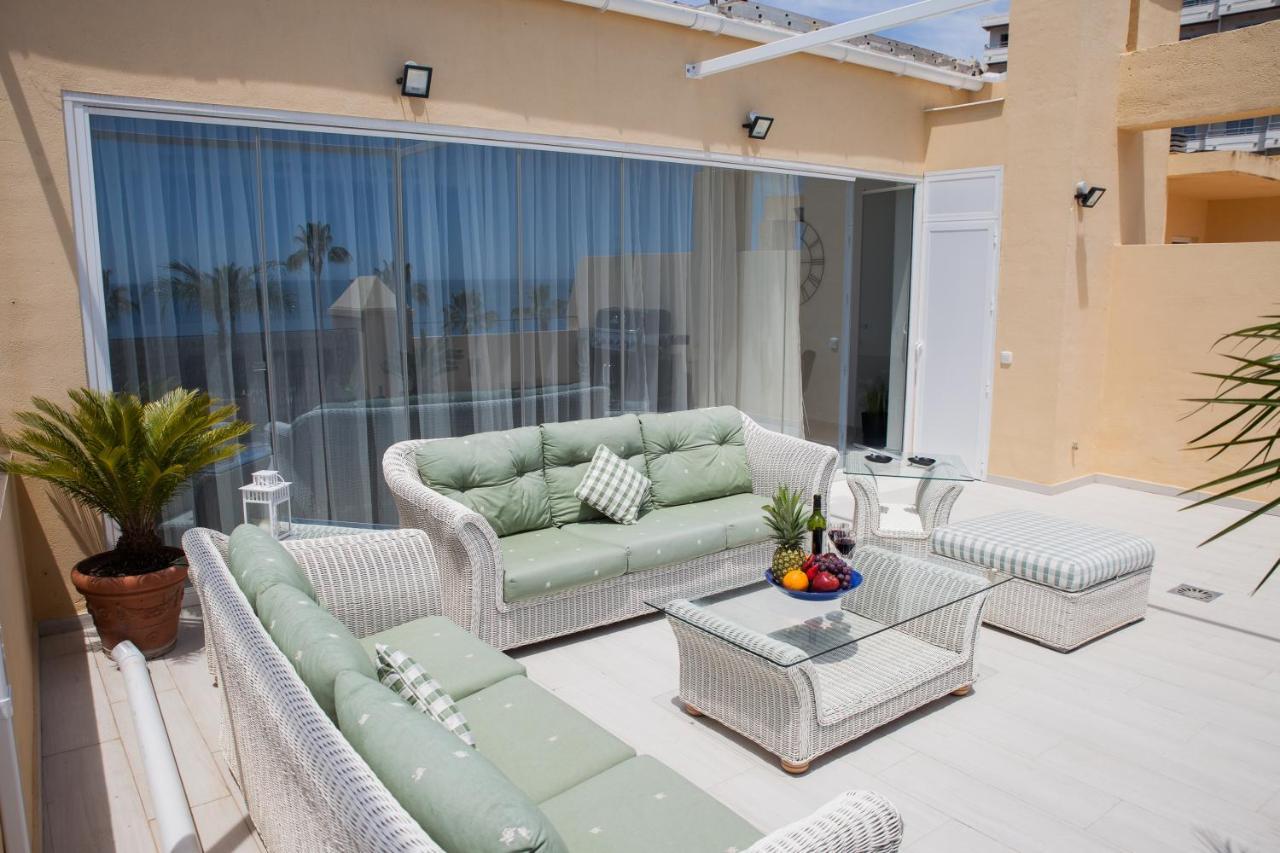 Spacious 200 Sq.M. Penthouse With Sea View Terraces Torremolinos Exterior foto